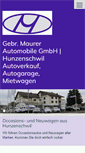 Mobile Screenshot of gebrmaurer.ch